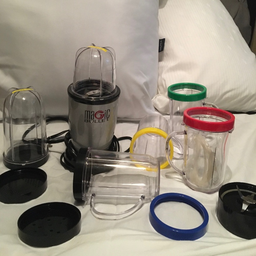 Magic bullet with all the cups